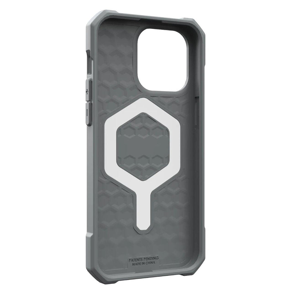 MagSafe-deksel for Apple iPhone 15 Pro Max, Urban Armor Gear, Essential Armor, Sølv