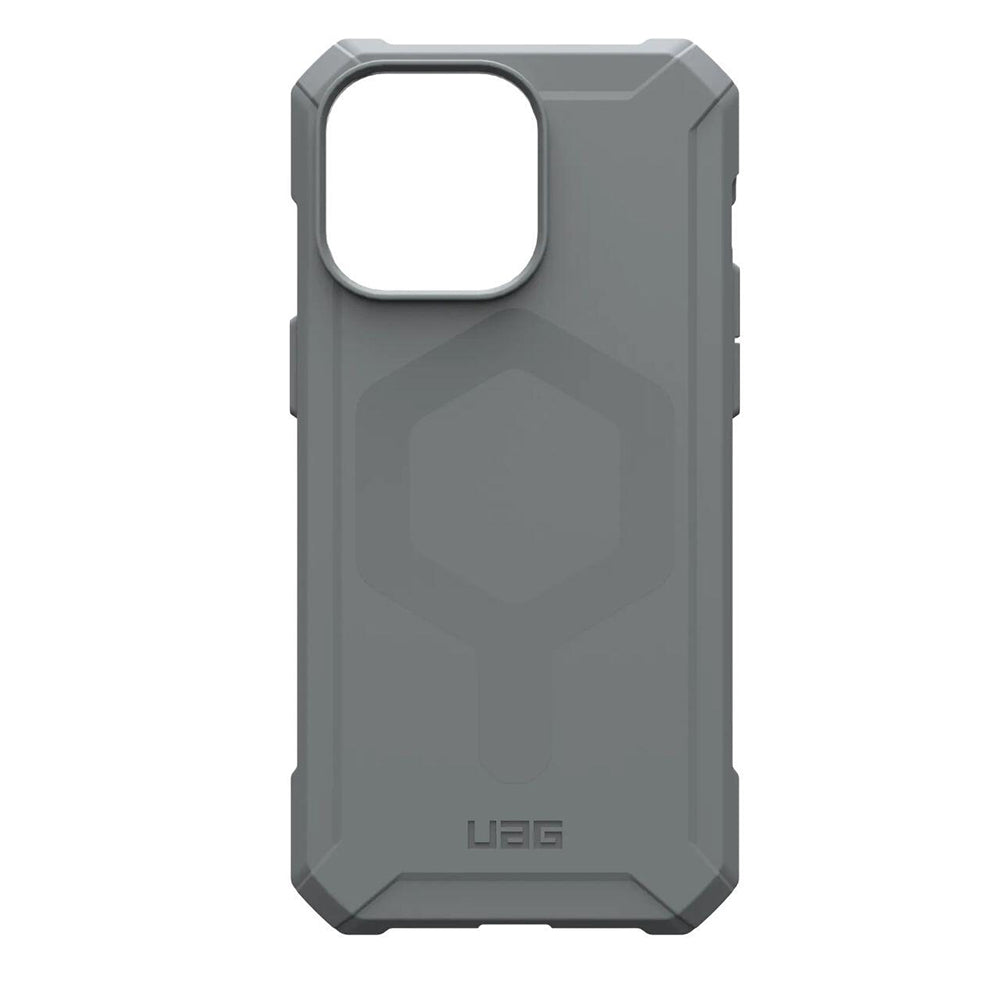 MagSafe-deksel for Apple iPhone 15 Pro Max, Urban Armor Gear, Essential Armor, Sølv