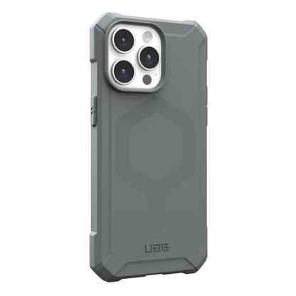 MagSafe-deksel for Apple iPhone 15 Pro Max, Urban Armor Gear, Essential Armor, Sølv