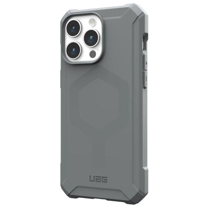 MagSafe-deksel for Apple iPhone 15 Pro Max, Urban Armor Gear, Essential Armor, Sølv
