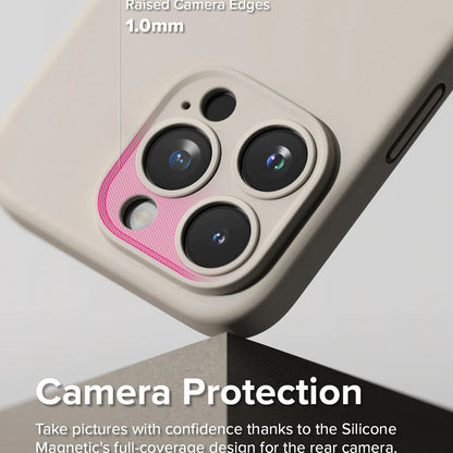 MagSafe-deksel for Apple iPhone 15 Pro, Ringke, Silikon, Limegrønn