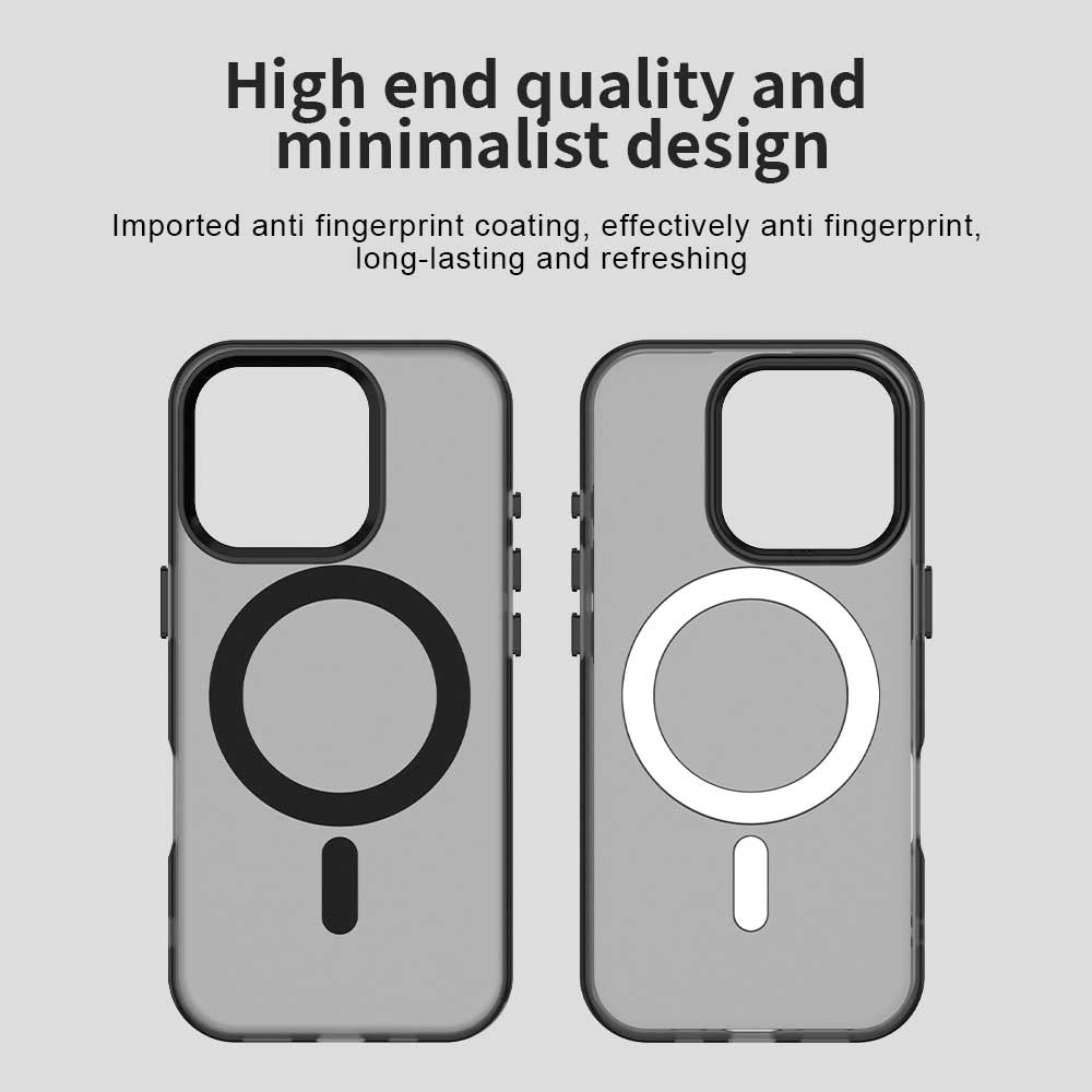 MagSafe-deksel for Apple iPhone 15 Pro, Techsuit, CandyCase, Svart