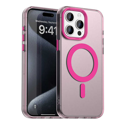 MagSafe-deksel for Apple iPhone 15 Pro, Techsuit, CandyCase, Rosa