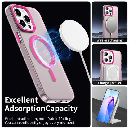 MagSafe-deksel for Apple iPhone 15 Pro, Techsuit, CandyCase, Rosa