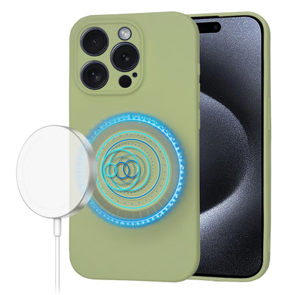 MagSafe-deksel for Apple iPhone 15 Pro, Techsuit, SoftFlex, Matcha