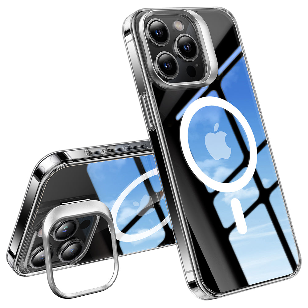MagSafe-deksel for Apple iPhone 15 Pro, Torras, Lstand, Gjennomsiktig