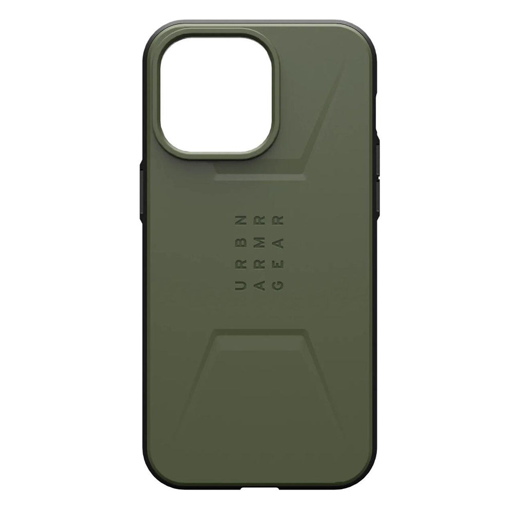 MagSafe-deksel for Apple iPhone 15 Pro, Urban Armor Gear, Civilian, Grønn