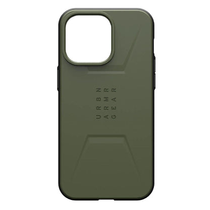 MagSafe-deksel for Apple iPhone 15 Pro, Urban Armor Gear, Civilian, Grønn