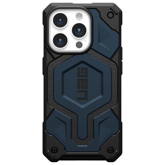 MagSafe-deksel for Apple iPhone 15 Pro, Urban Armor Gear, Monarch Pro, Marineblå