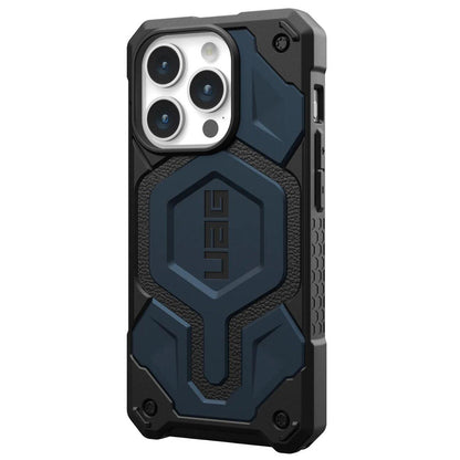 MagSafe-deksel for Apple iPhone 15 Pro, Urban Armor Gear, Monarch Pro, Marineblå