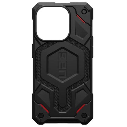 MagSafe-deksel for Apple iPhone 15 Pro, Urban Armor Gear, Monarch Pro Kevlar, svart