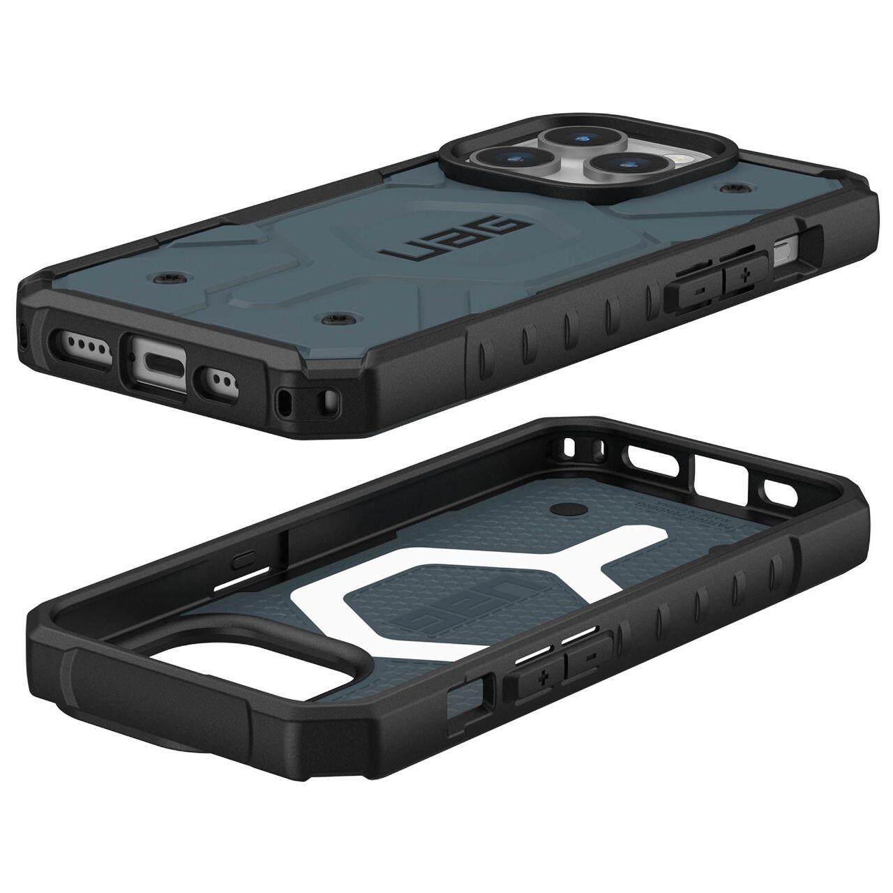 MagSafe-deksel for Apple iPhone 15 Pro, Urban Armor Gear, Pathfinder, Blå