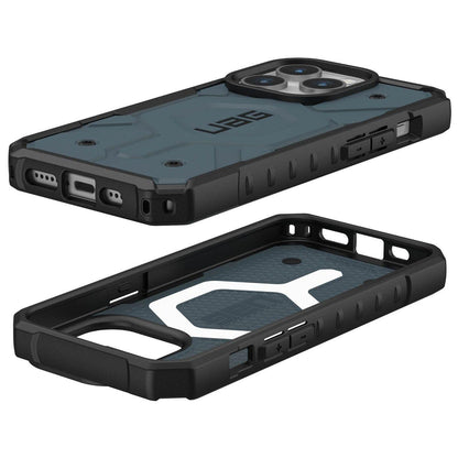 MagSafe-deksel for Apple iPhone 15 Pro, Urban Armor Gear, Pathfinder, Blå