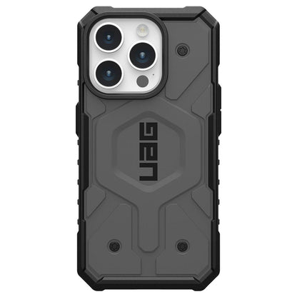 MagSafe-deksel for Apple iPhone 15 Pro, Urban Armor Gear, Pathfinder, Sølv
