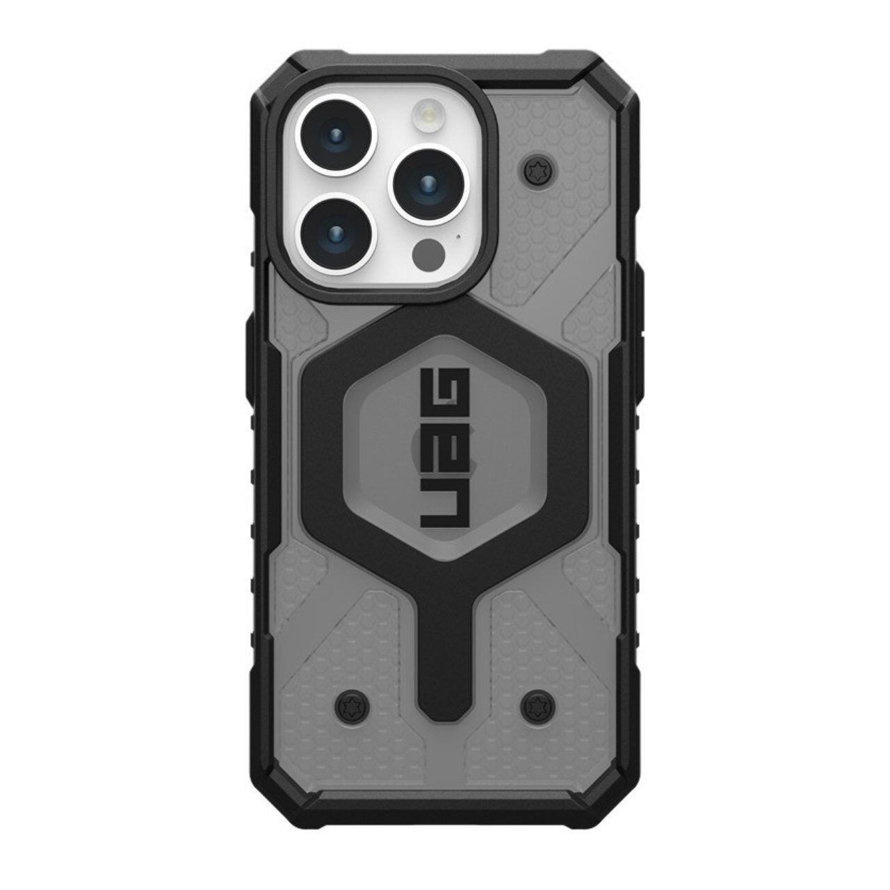 MagSafe-deksel for Apple iPhone 15 Pro, Urban Armor Gear, Pathfinder, Grå