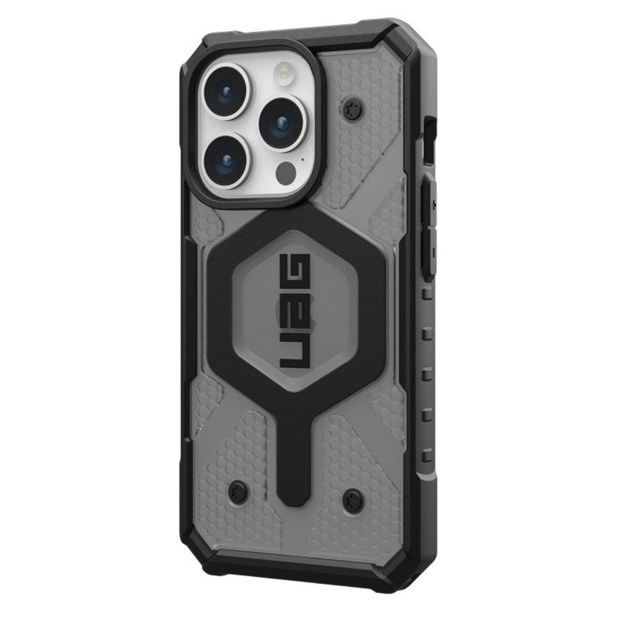 MagSafe-deksel for Apple iPhone 15 Pro, Urban Armor Gear, Pathfinder, Grå