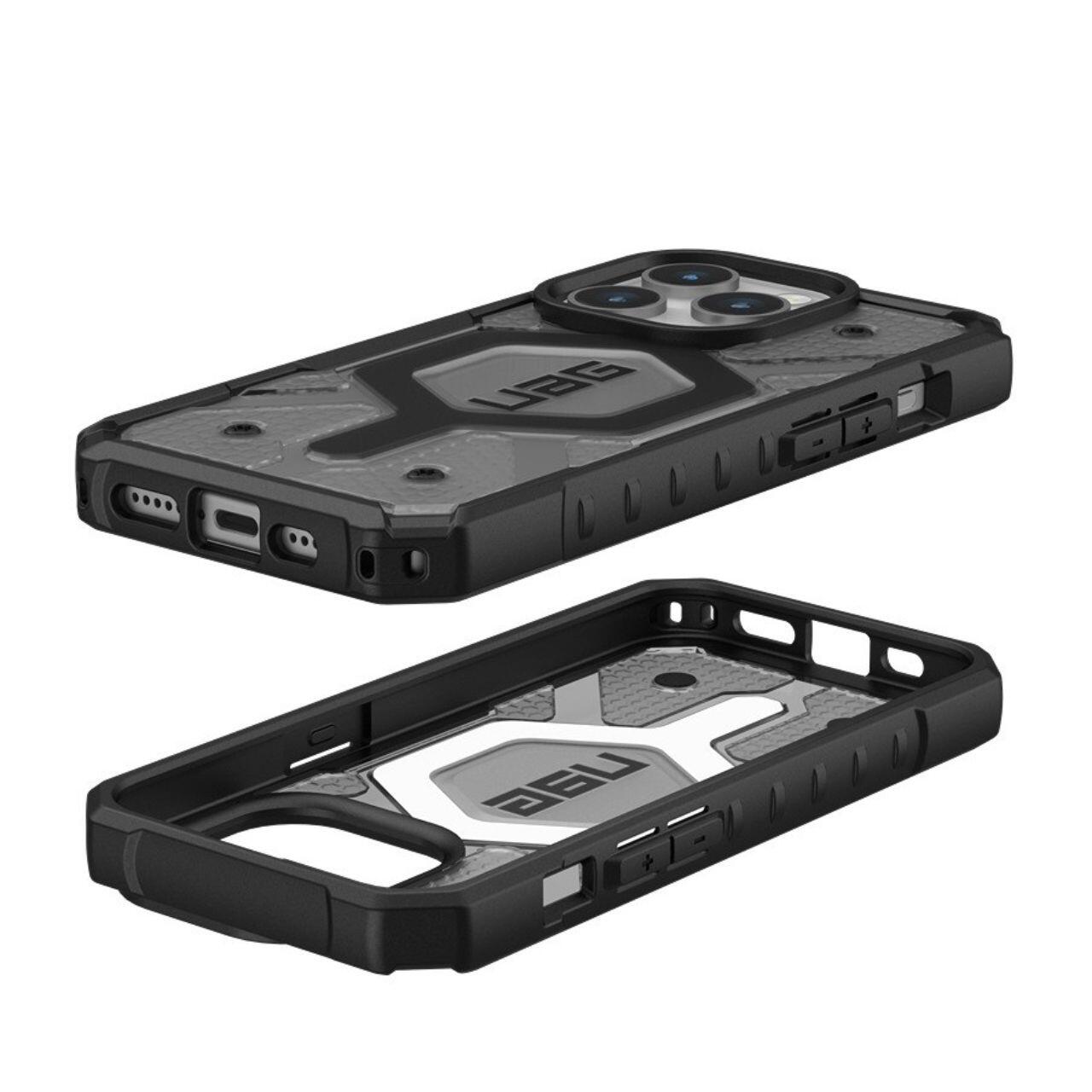 MagSafe-deksel for Apple iPhone 15 Pro, Urban Armor Gear, Pathfinder, Grå