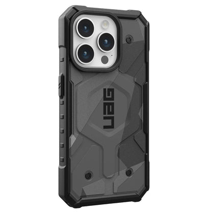 MagSafe-deksel for Apple iPhone 15 Pro, Urban Armor Gear, Pathfinder SE Geo Camo, Kamuflasje