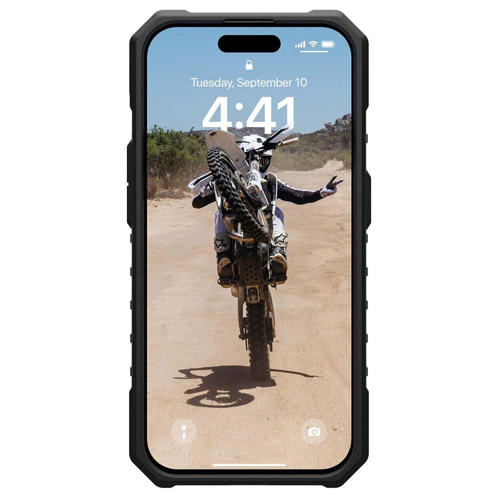 MagSafe-deksel for Apple iPhone 15 Pro, Urban Armor Gear, Pathfinder SE Geo Camo, Kamuflasje