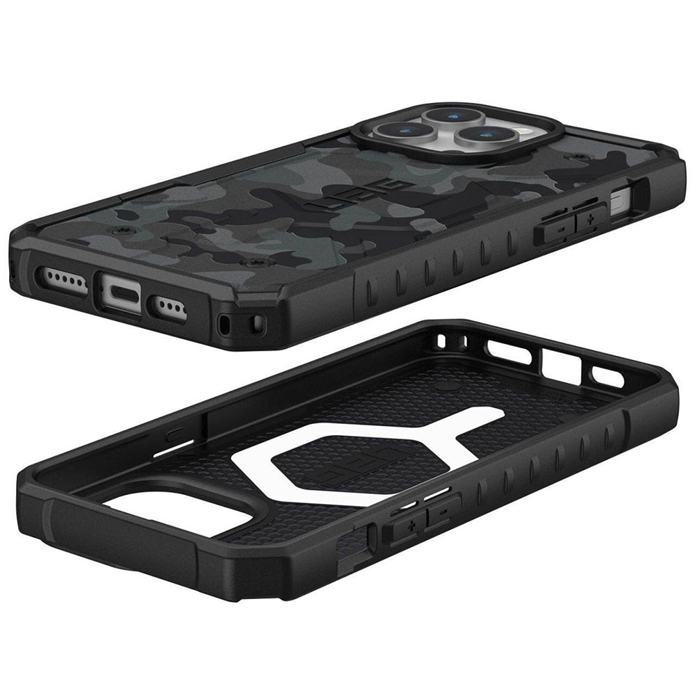 MagSafe-deksel for Apple iPhone 15 Pro, Urban Armor Gear, Pathfinder SE Midnight Camo, Kamuflasje