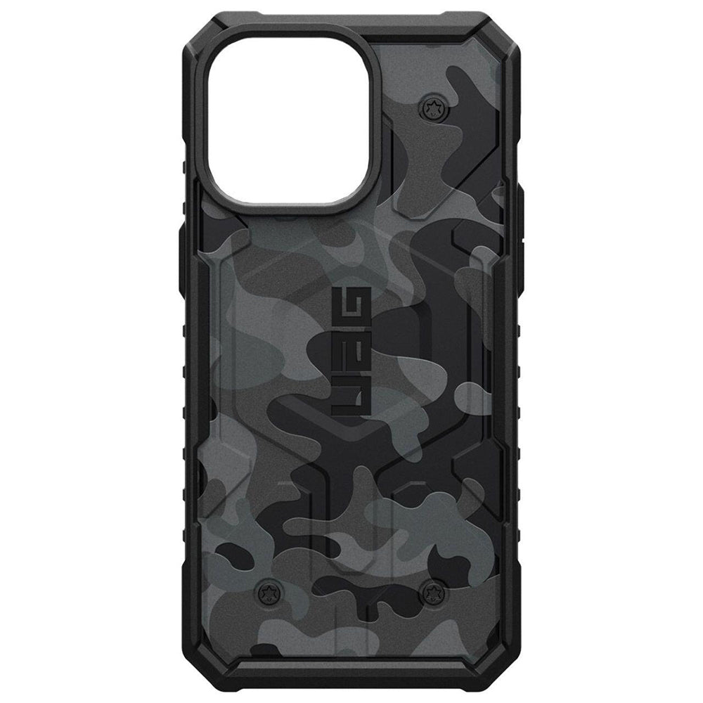 MagSafe-deksel for Apple iPhone 15 Pro, Urban Armor Gear, Pathfinder SE Midnight Camo, Kamuflasje