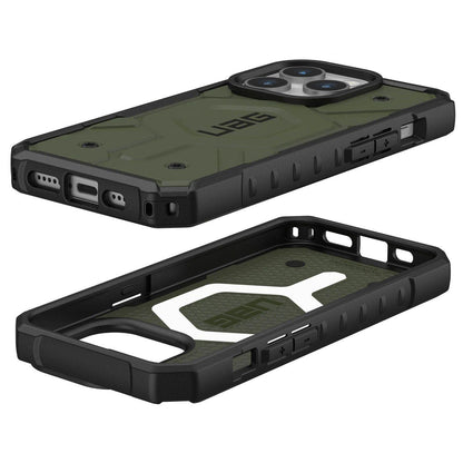 MagSafe-deksel for Apple iPhone 15 Pro, Urban Armor Gear, Pathfinder, Grønn