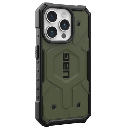 MagSafe-deksel for Apple iPhone 15 Pro, Urban Armor Gear, Pathfinder, Grønn