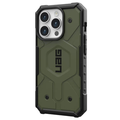 MagSafe-deksel for Apple iPhone 15 Pro, Urban Armor Gear, Pathfinder, Grønn