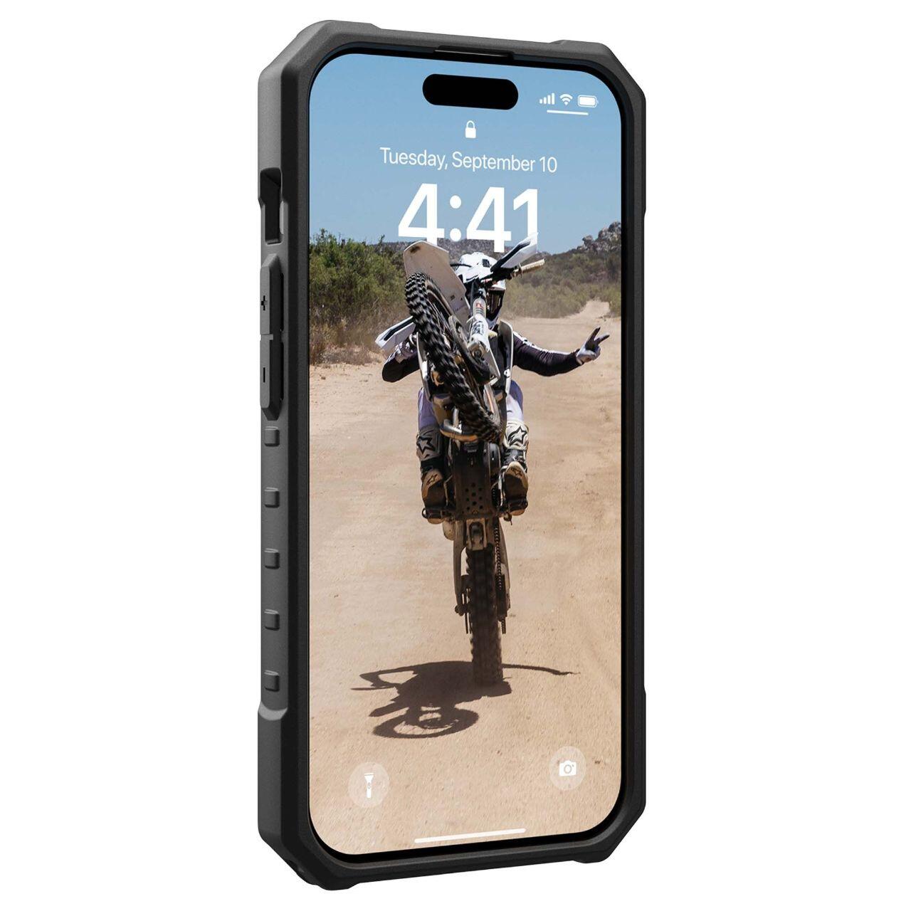 MagSafe-deksel for Apple iPhone 15 Pro, Urban Armor Gear, Pathfinder, Grønn
