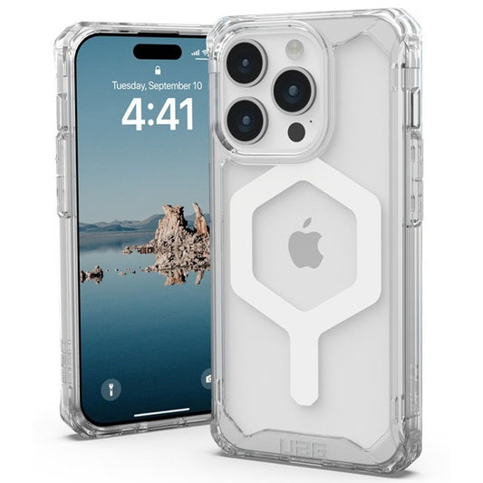 MagSafe-deksel for Apple iPhone 15 Pro, Urban Armor Gear, Plyo, Hvit