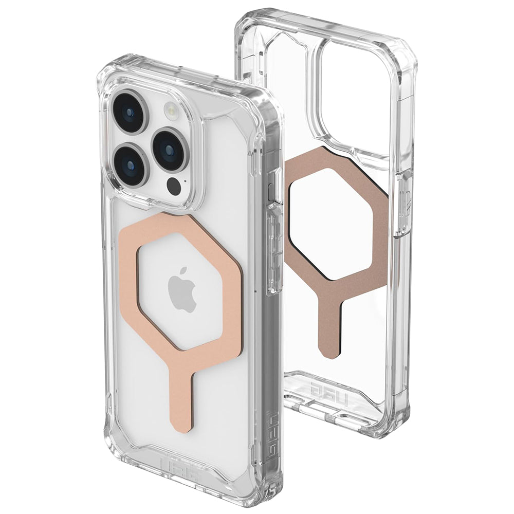 MagSafe-deksel for Apple iPhone 15 Pro, Urban Armor Gear, Plyo, Rosa Gull