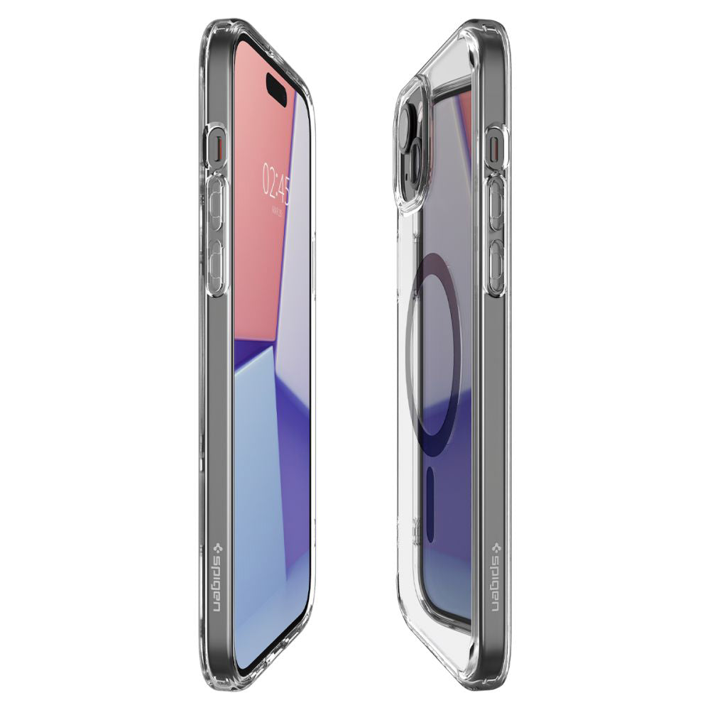 MagSafe-deksel for Apple iPhone 15, Spigen, Ultra Hybrid, Svart ACS06803