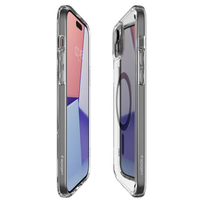 MagSafe-deksel for Apple iPhone 15, Spigen, Ultra Hybrid, Svart ACS06803