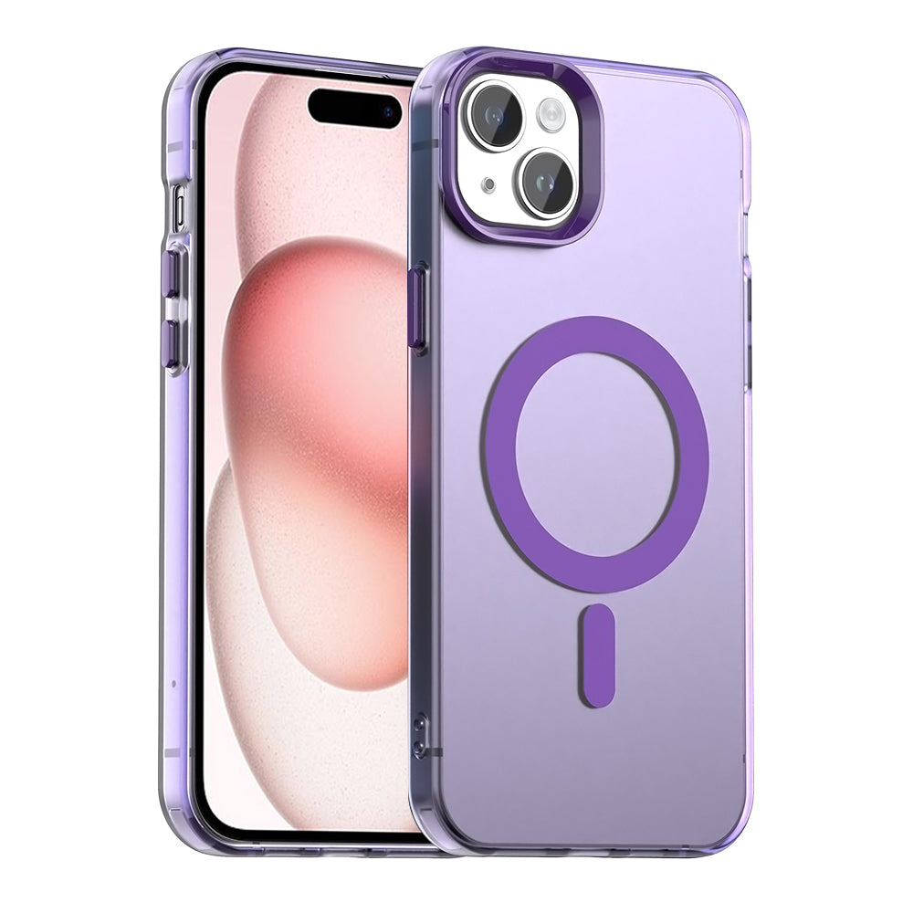 MagSafe-deksel for Apple iPhone 15, Techsuit, CandyCase, Lilla