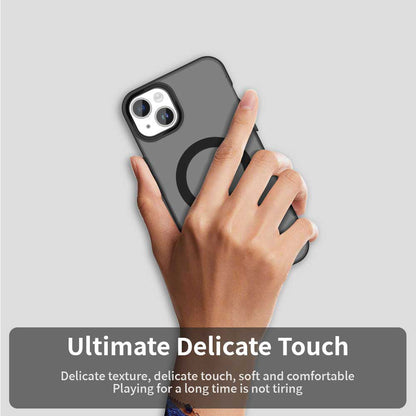 MagSafe-deksel for Apple iPhone 15, Techsuit, CandyCase, Svart