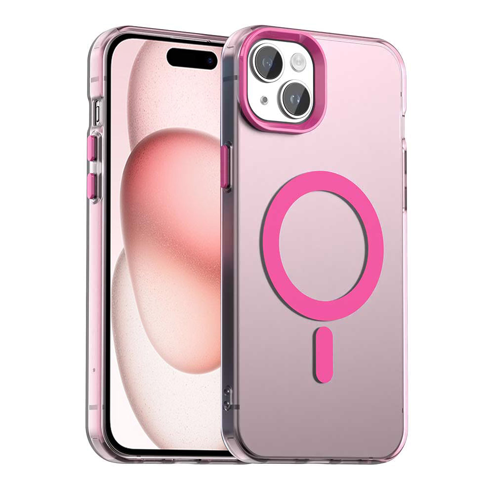 MagSafe-deksel for Apple iPhone 15, Techsuit, CandyCase, Rosa