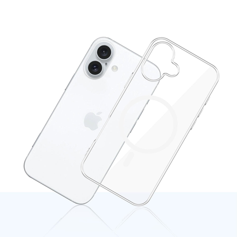 MagSafe-deksel for Apple iPhone 16, 3MK, Clear MagCase, Transparent