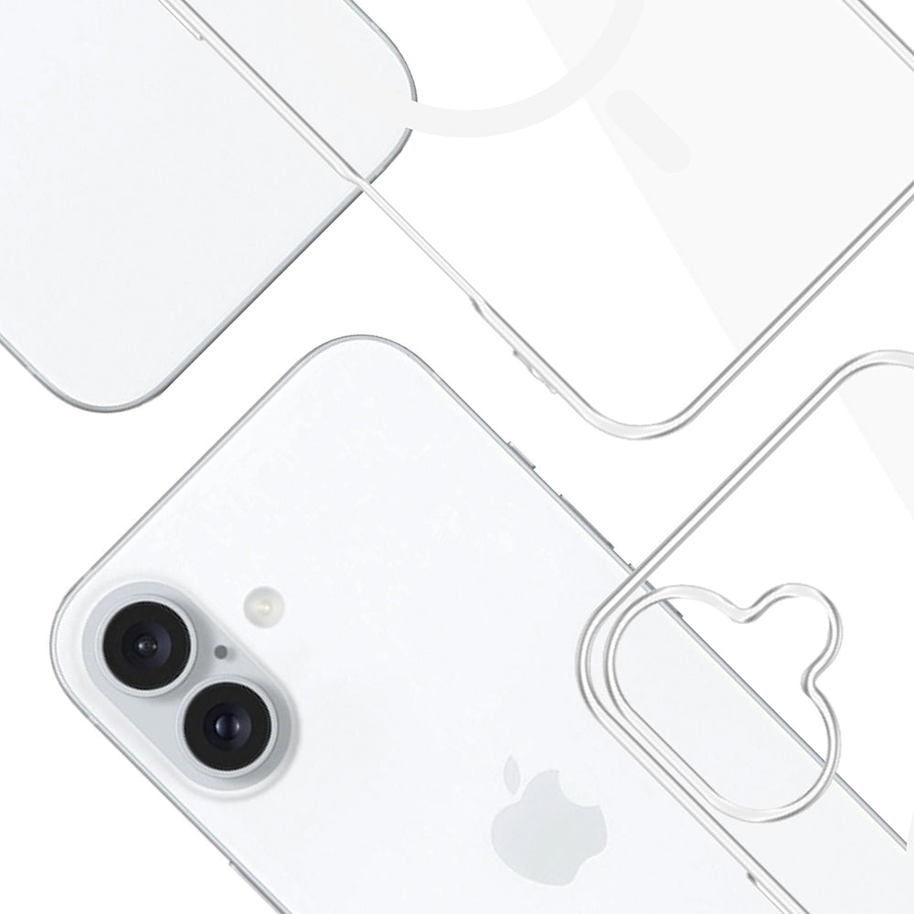 MagSafe-deksel for Apple iPhone 16, 3MK, Clear MagCase, Transparent