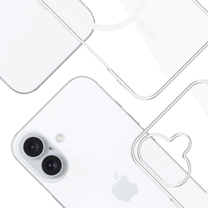 MagSafe-deksel for Apple iPhone 16, 3MK, Clear MagCase, Transparent