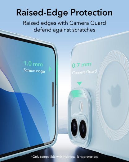 MagSafe-deksel for Apple iPhone 16, ESR, Zero, Satinblå