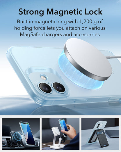 MagSafe-deksel for Apple iPhone 16, ESR, Zero, Satinblå