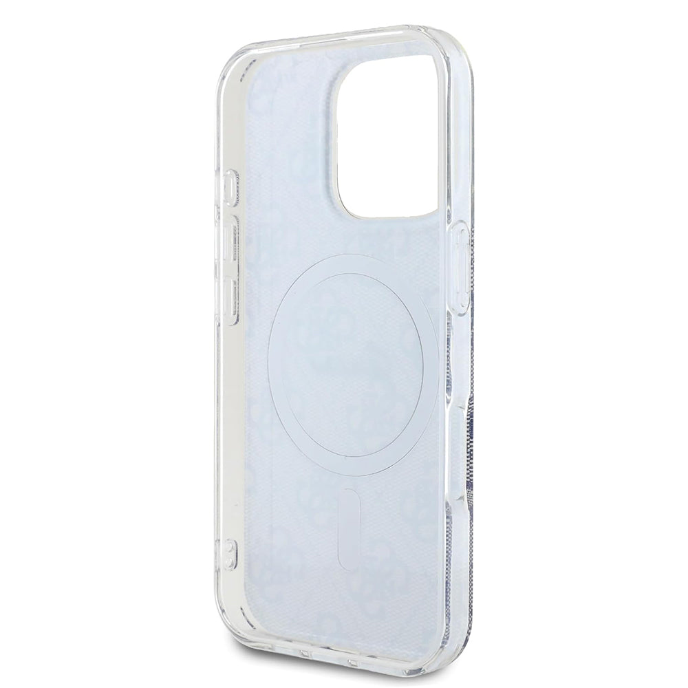 MagSafe-deksel for Apple iPhone 16, Guess, IML 4G, Blå