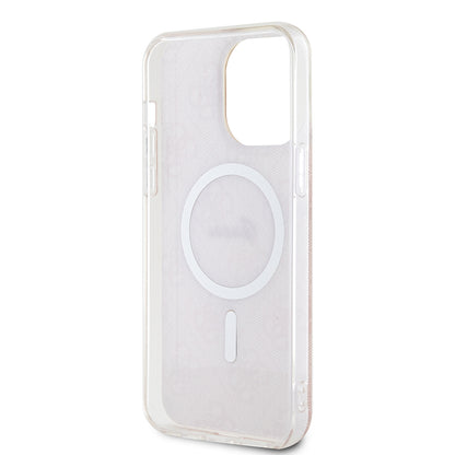 MagSafe-deksel for Apple iPhone 16, Guess, IML 4G, Rosa