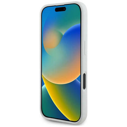 MagSafe-deksel for Apple iPhone 16, Karl Lagerfeld, Silikon Karl & Choupette's Heads, Beige