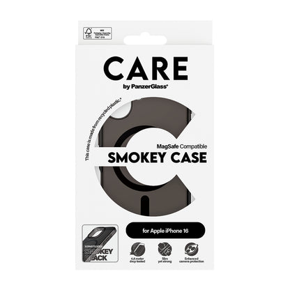MagSafe-deksel for Apple iPhone 16, PanzerGlass, Care Urban Combat, Svart