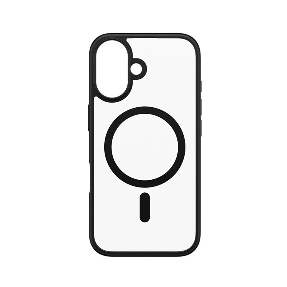 MagSafe-deksel for Apple iPhone 16, PanzerGlass, Frame, Svart Transparent
