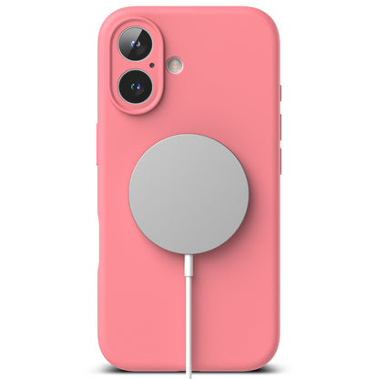 MagSafe-deksel for Apple iPhone 16 Plus, Ringke, silikon, rosa