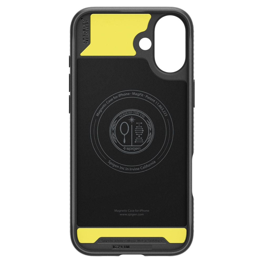MagSafe-deksel for Apple iPhone 16 Plus, Spigen, Rugged Armor, Matt Svart