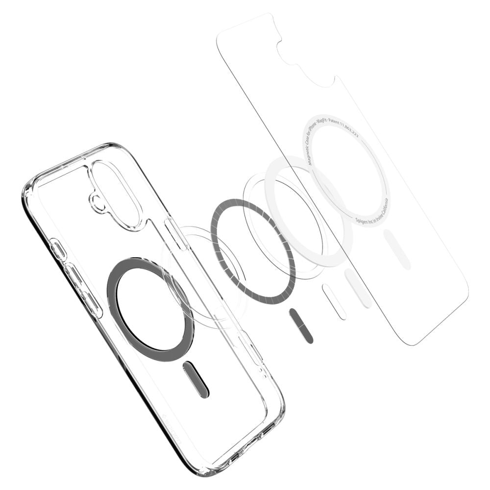 MagSafe-deksel for Apple iPhone 16 Plus, Spigen, Ultra Hybrid, Svart