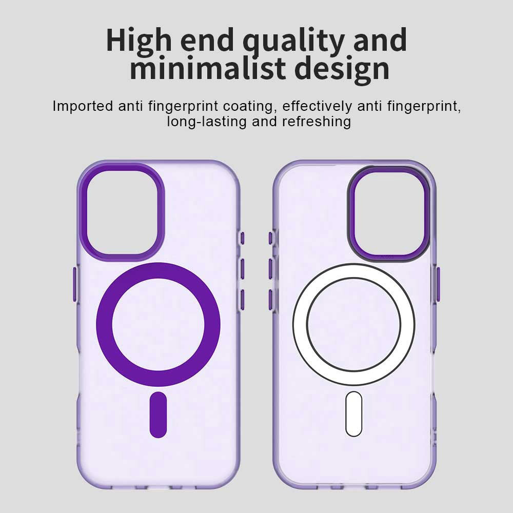 MagSafe-deksel for Apple iPhone 16 Plus, Techsuit, CandyCase, Lilla